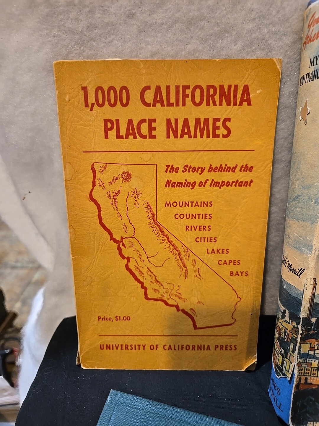 LOT of 9 Rare/OOP/Old books regarding various aspects of CALIFORNIA eclectic mix