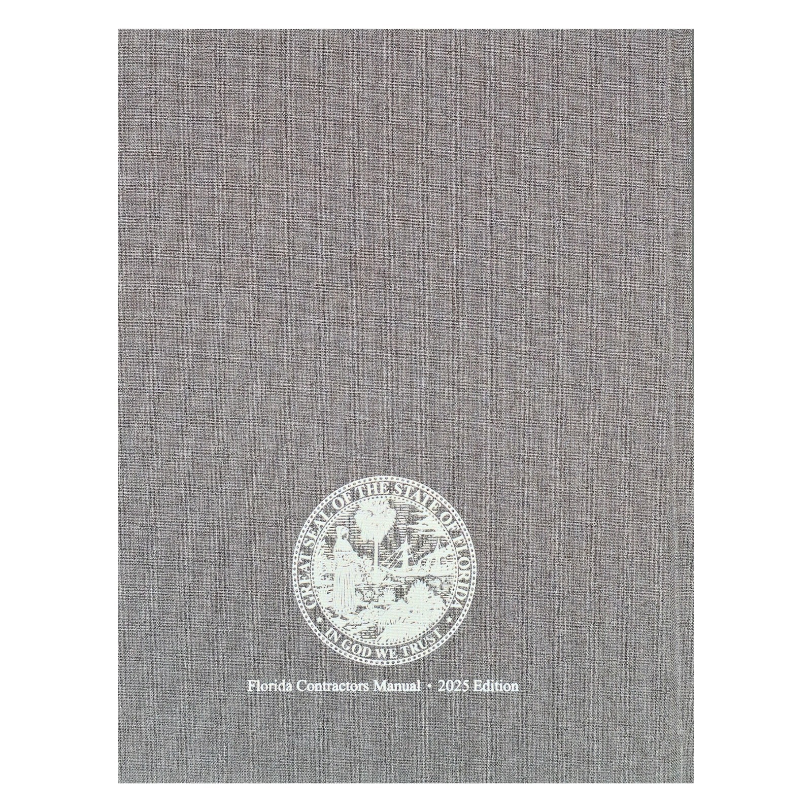Book and Tabs – FLORIDA CONTRACTORS MANUAL 2025 EDITION