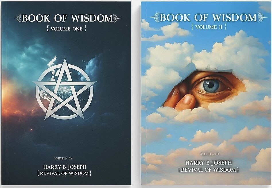 Book of Wisdom Volumes 1, 2, Book of Symbolism & Human Health Guide 4 books USA