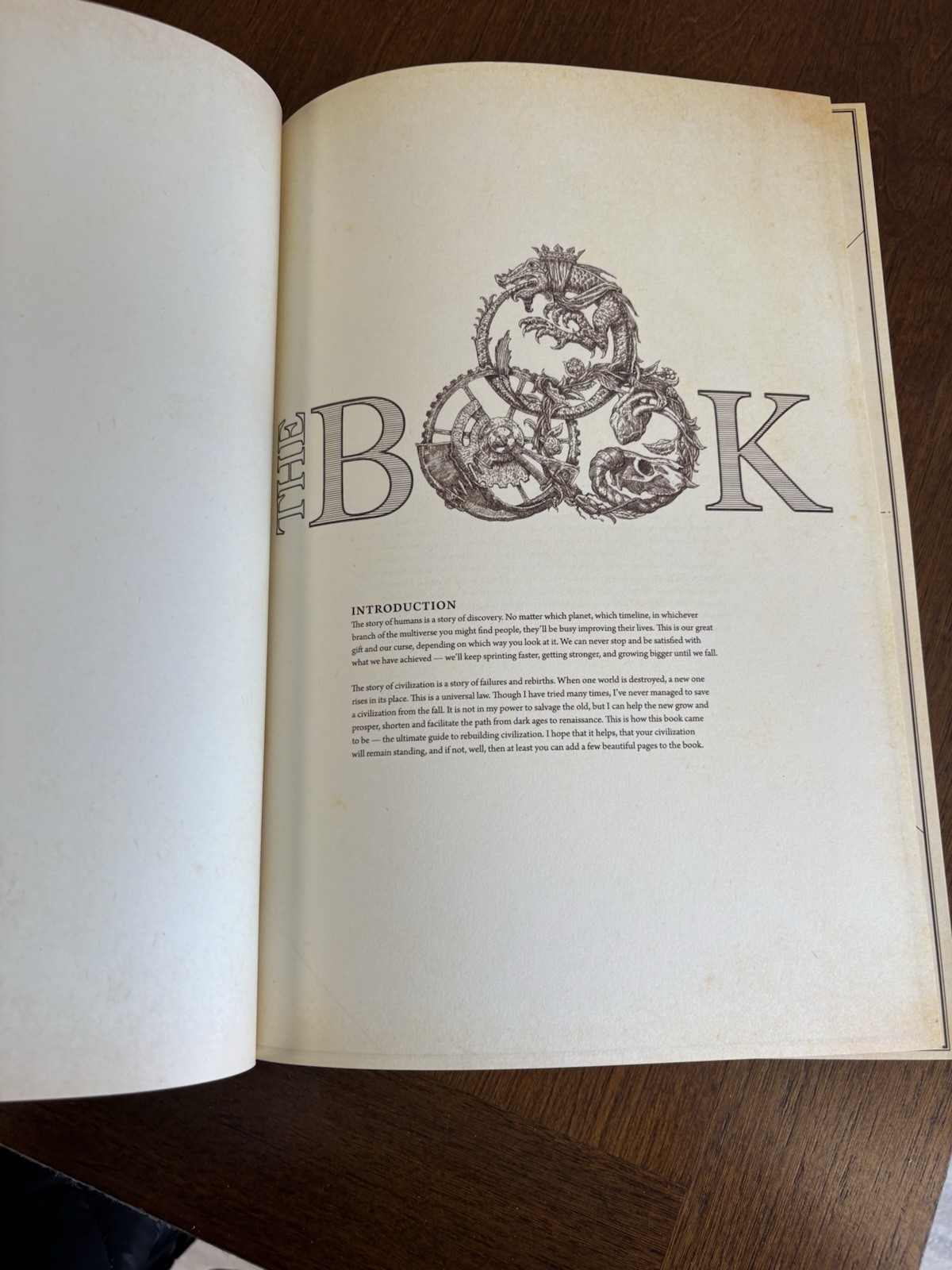 The Book: The Ultimate Guide to Rebuilding a Civilization –