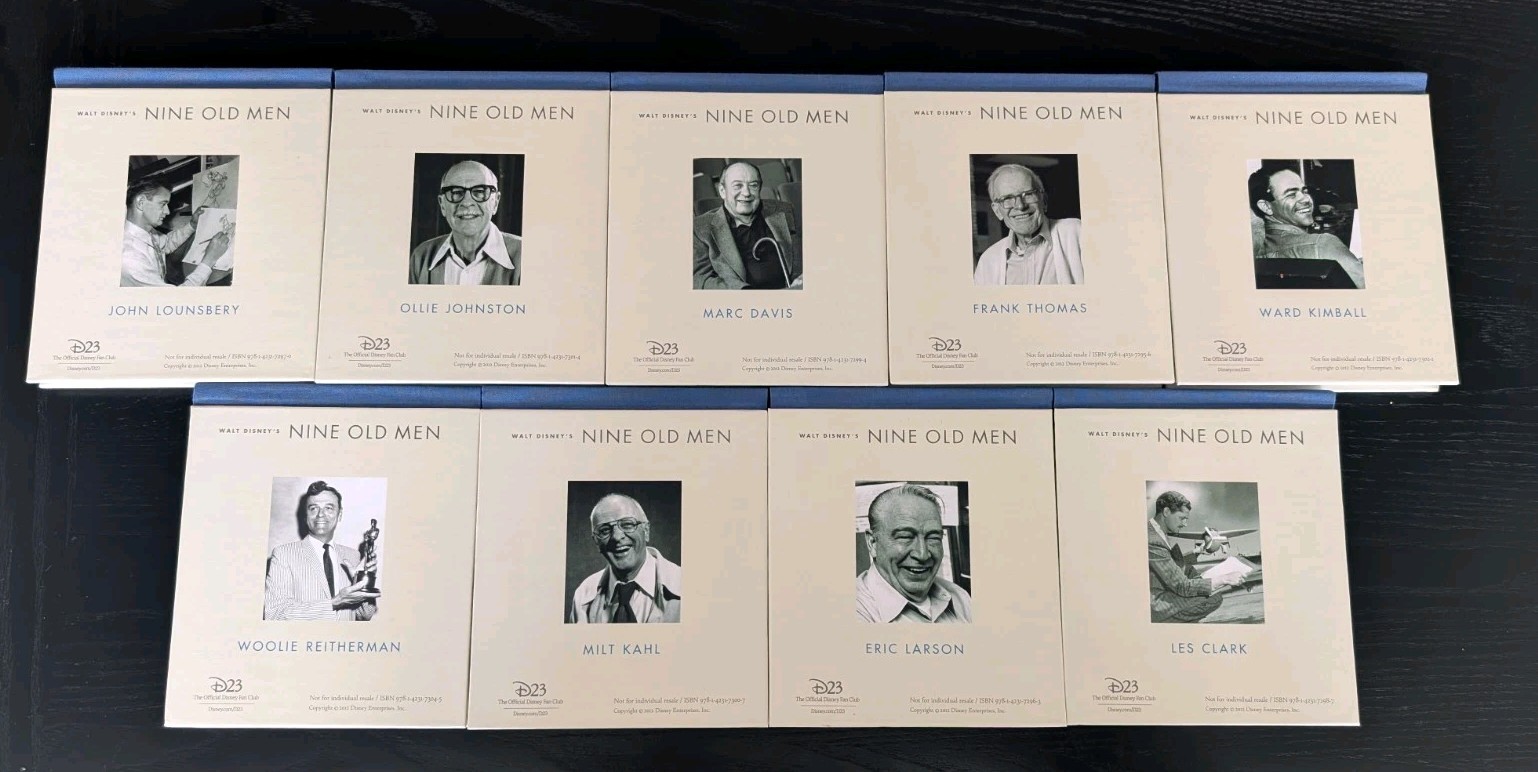 Walt Disney’s Nine Old Men The Flipbooks Hardcover Set
