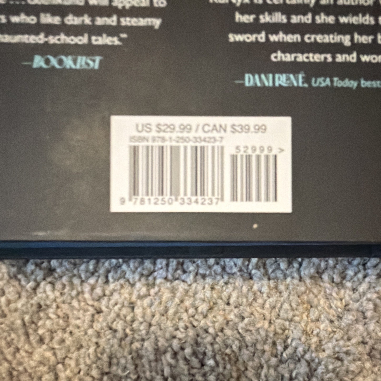 RuNyx Enigma: A Dark Academia Romance Hardcover 2025 Gothic New Adult