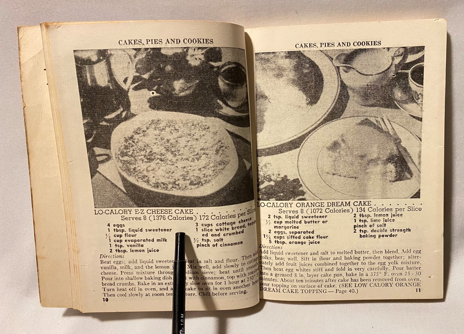 Vintage 1961 Tasty Low Calorie Diet Cook Book 1-128 Pages