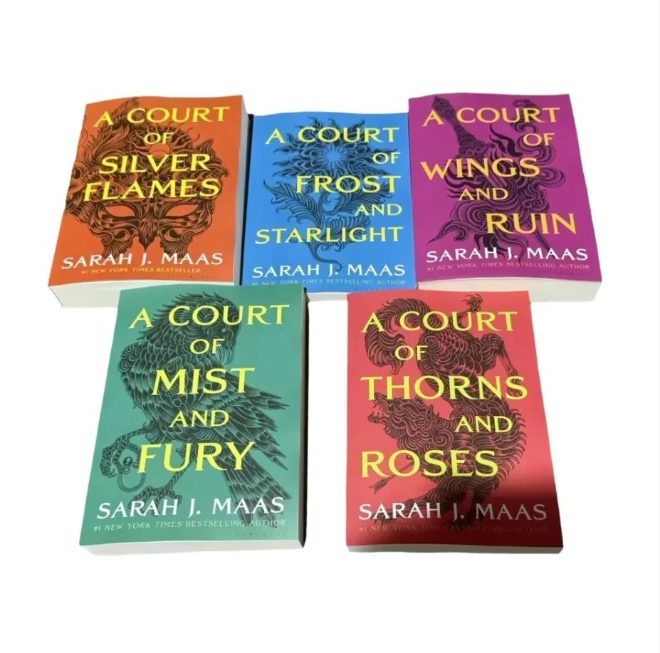 Court of Thorns and Roses 5-Book Series Set by Sarah J. Maas | ACOTAR Fantasy Ro