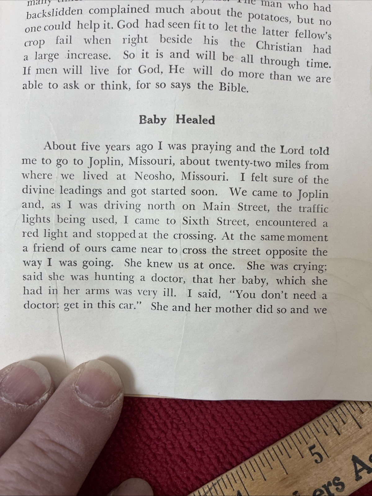 Life And Experiences Of Elder Johnny Stretch Book Christian Healing Prayer Faith