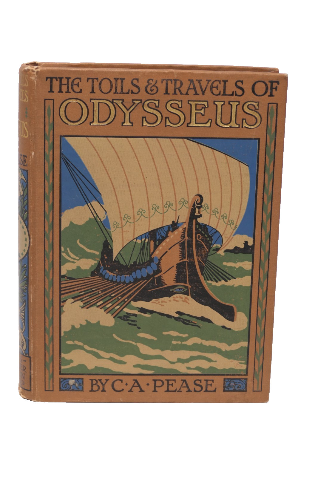 The Toils And Travels of Odysseus 1916 Frederick A. Stokes Company 1st Edition