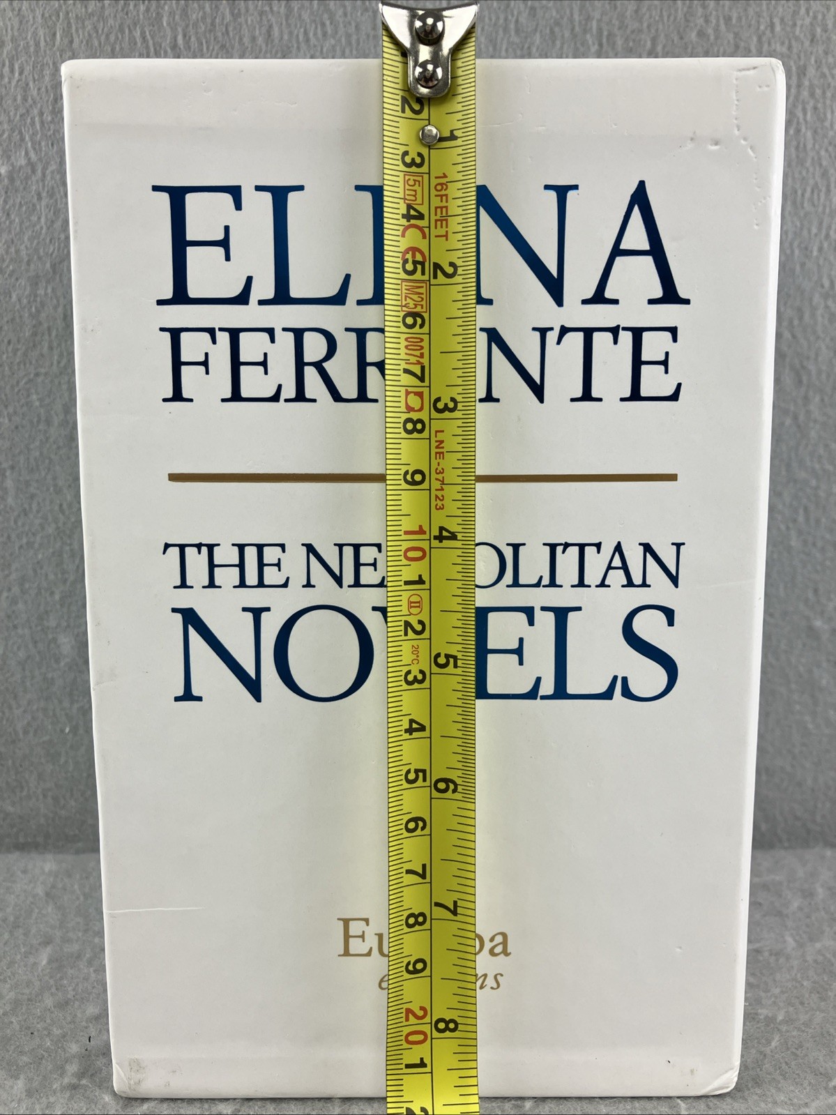 The Neapolitan Novels box set by Elena Ferrante (Europa Editions, paperback) 1-4
