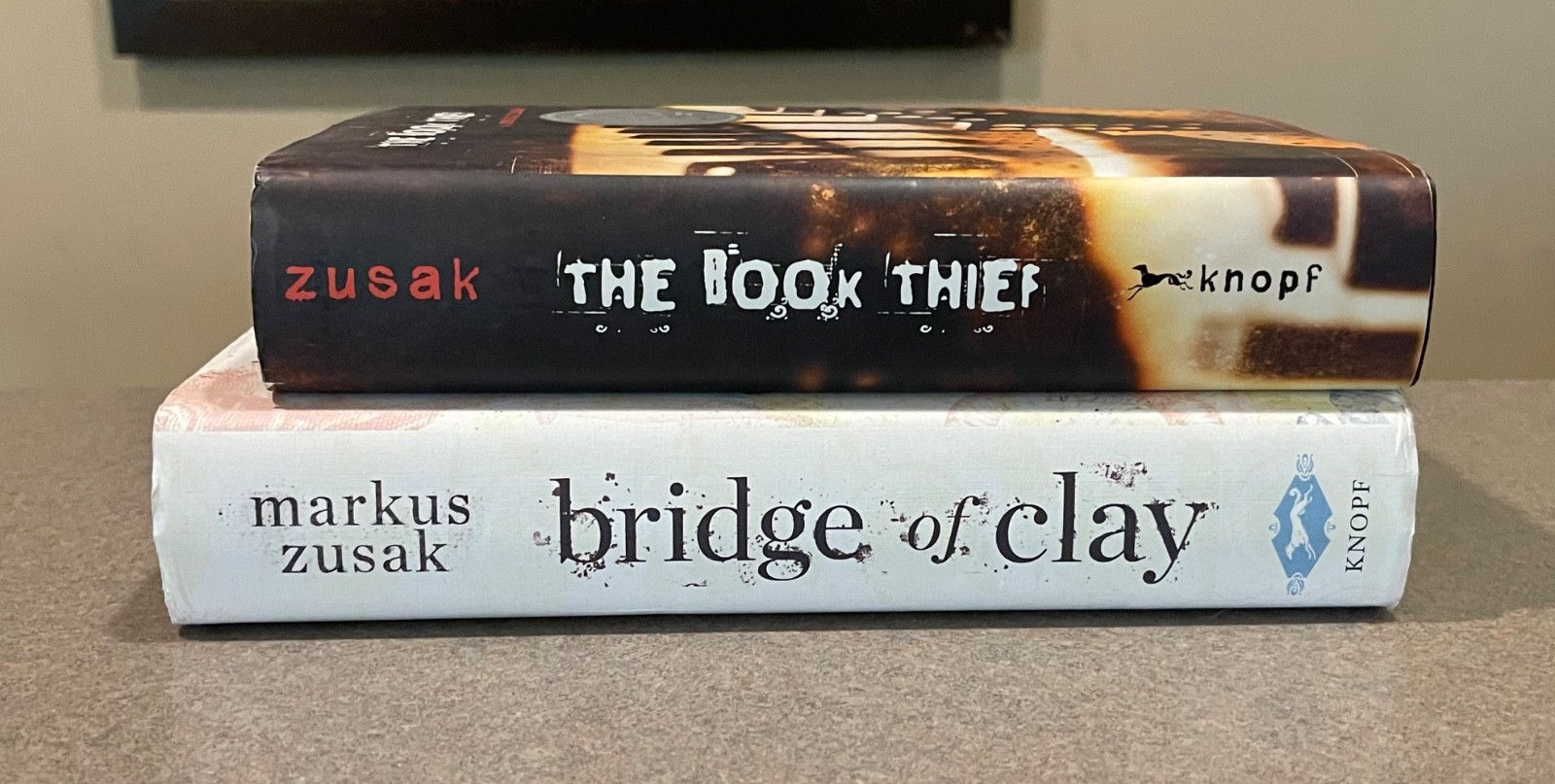 The Book Thief & Bridge of Clay *SIGNED* by Markus Zusak (2 Hardcover Set)