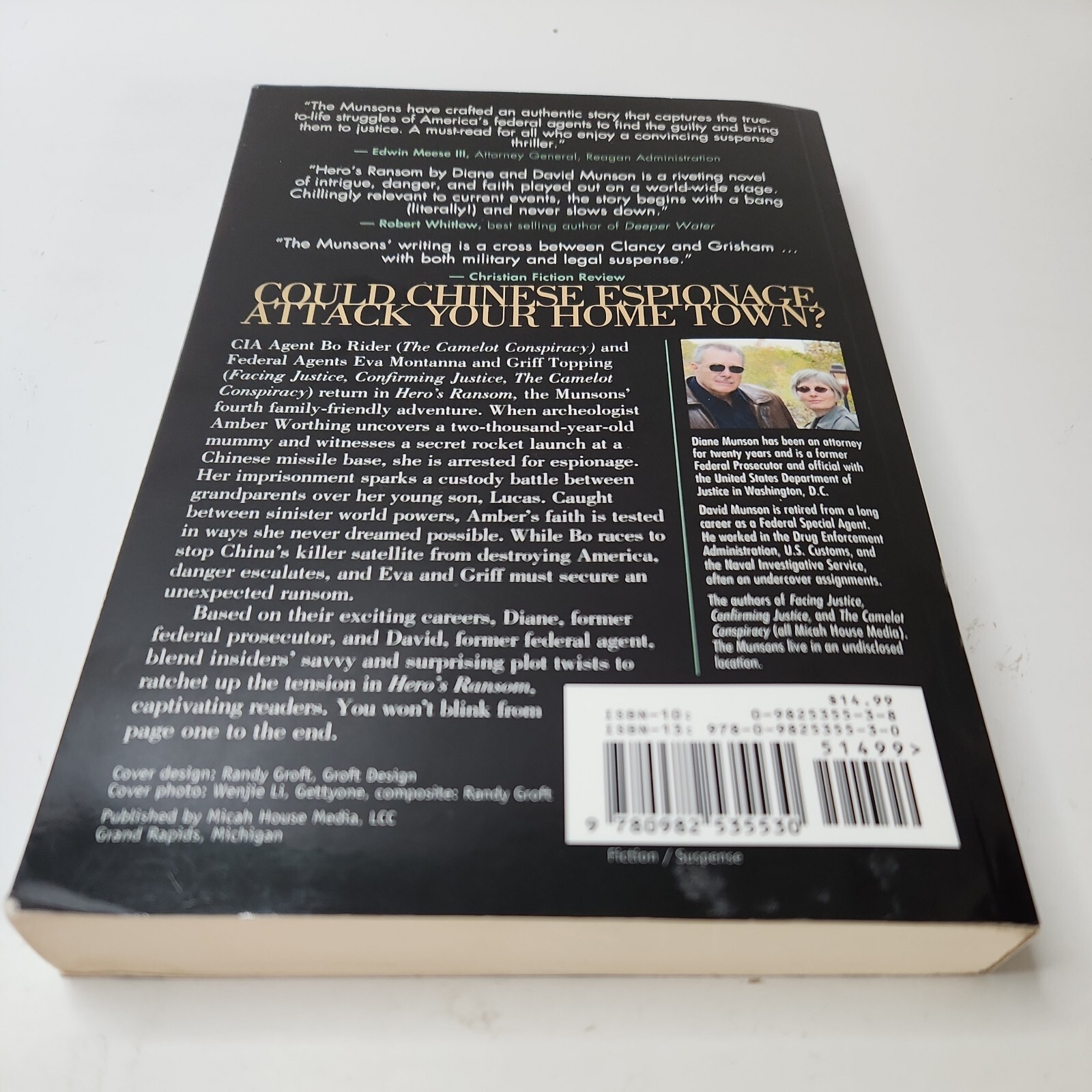 Hero’s Ransom by David Munson and Diane Munson (2010, UK- A Format Paperback)