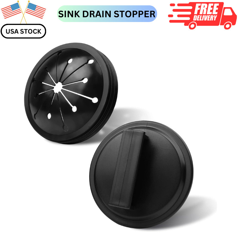 Garbage Disposal Splash Guard, a Set Universal Kitchen Sink Stopper Drain Stoppe
