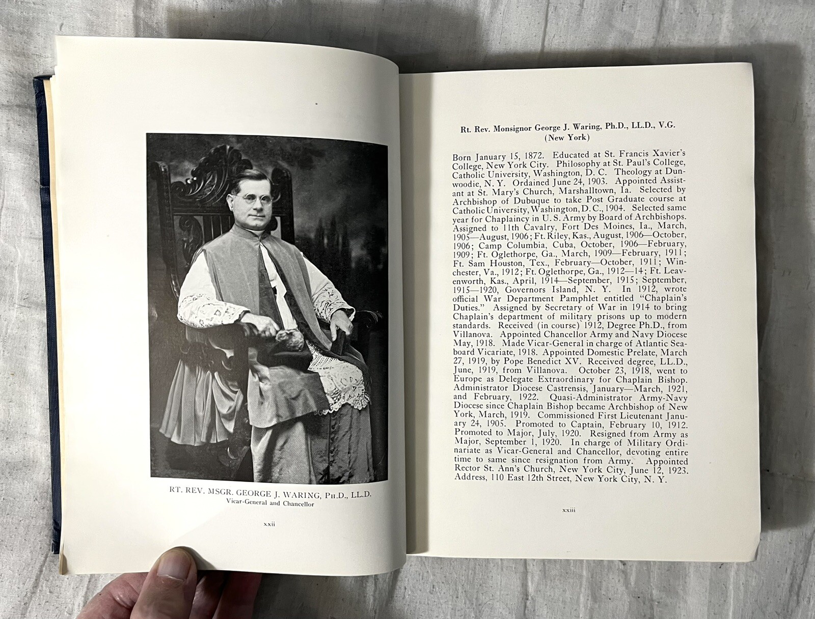 1924 United States Catholic Chaplains in the World War Ex-library