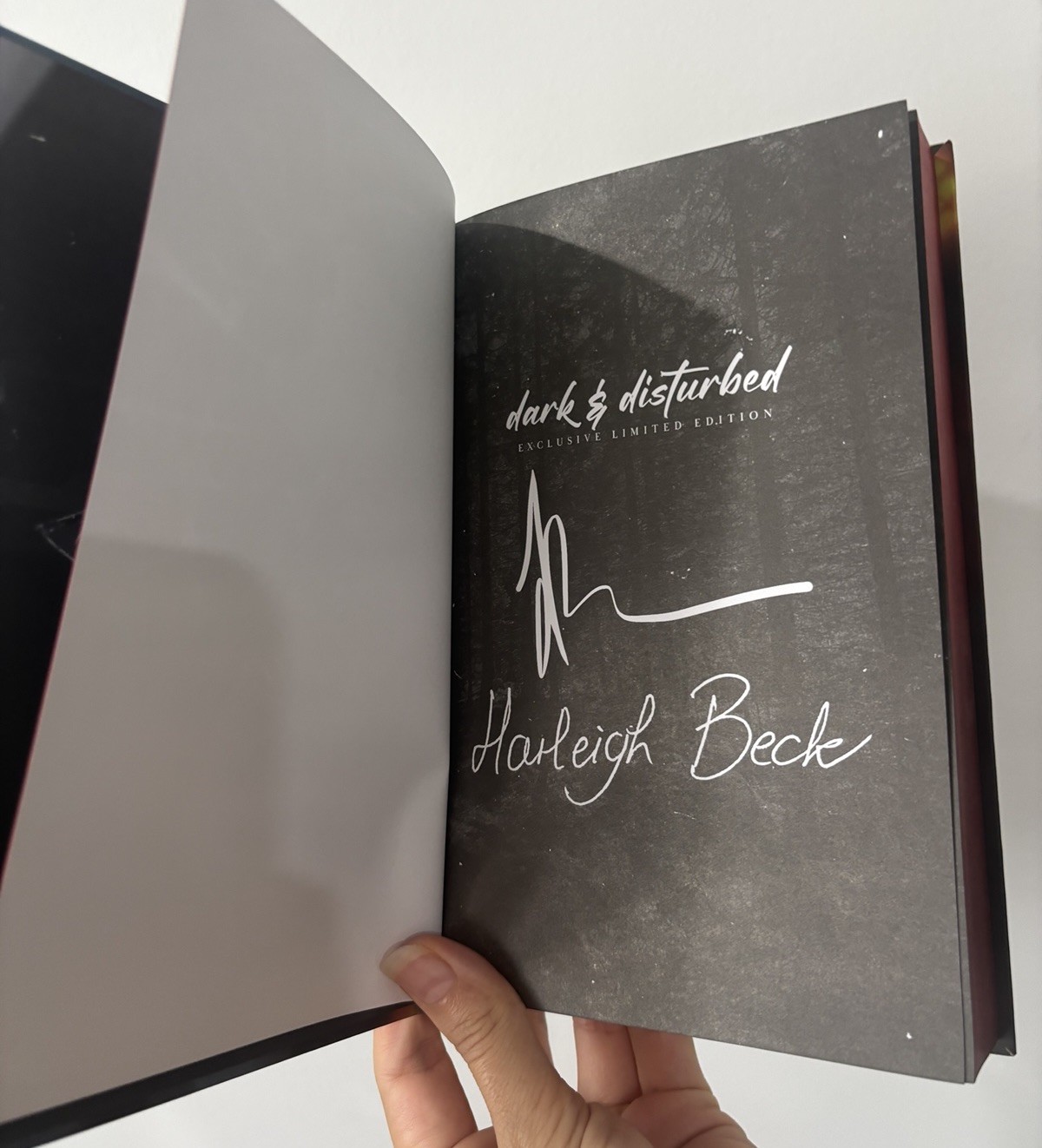 SIGNED D&D Dark & Disturbed: Chokehold By Leigh Rivers & Harleigh Beck New