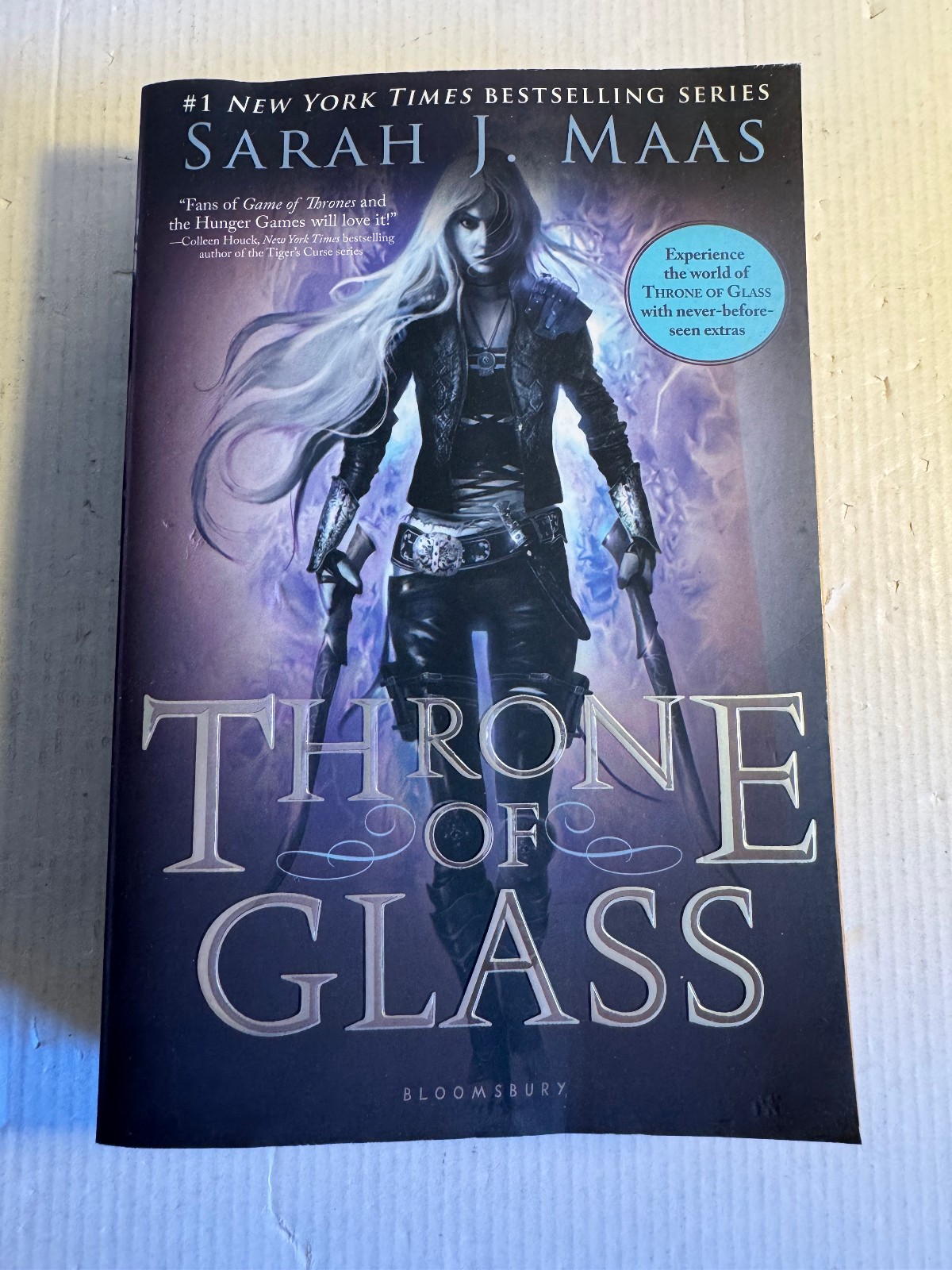 Throne of Glass Sarah J Maas Original OOP Cover Very Good Paperback 2013