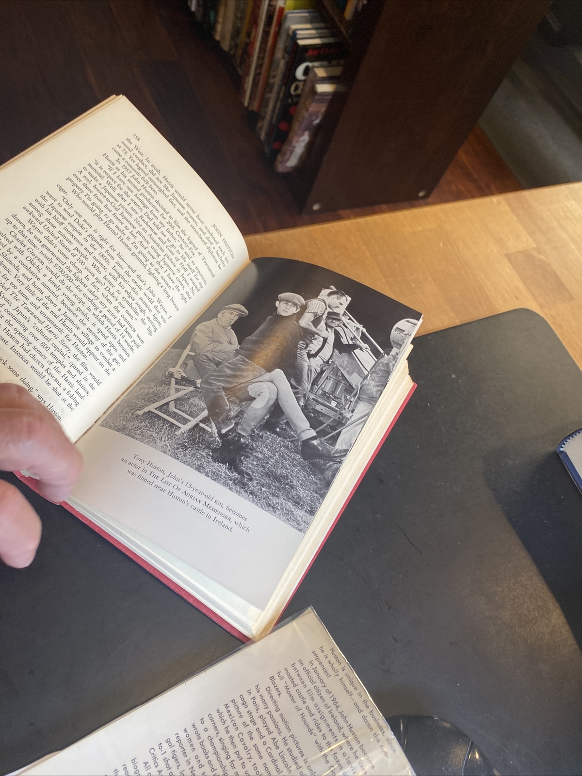 JOHN HUSTON – KING REBEL William F Nolan 1965 hcdj 1st Historic Photos