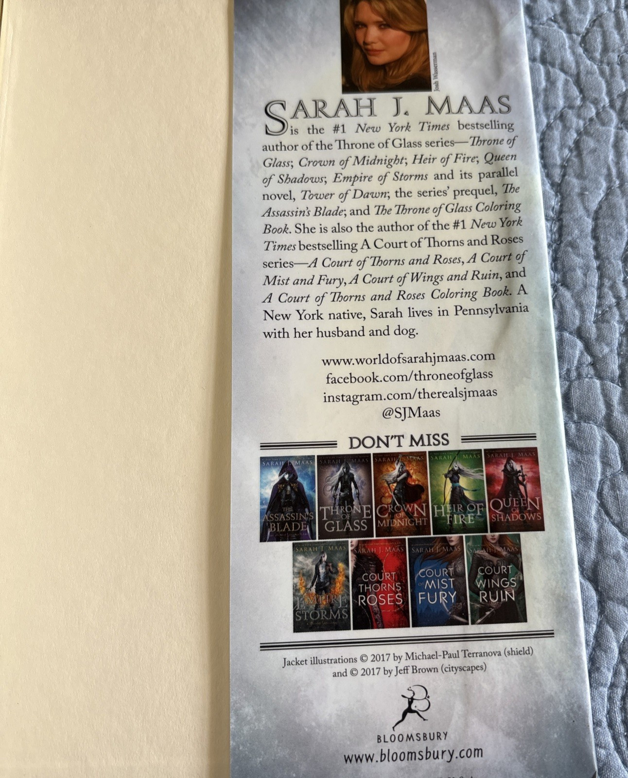 Throne of Glass TOWER OF DAWN Sarah J Maas HCDJ First Edition READ