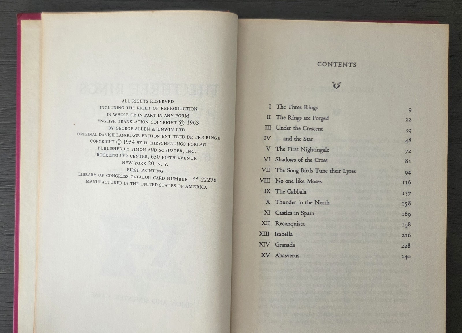 Vintage 1965 “History Of The Jews” Poul Borchsenius Vols 1-5 1st Edition/Print