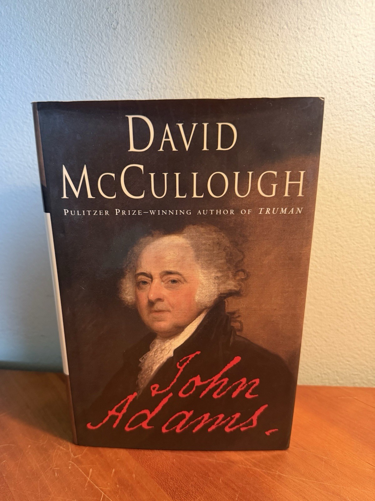 David McCullough “John Adams” New, Unread & Hardcover