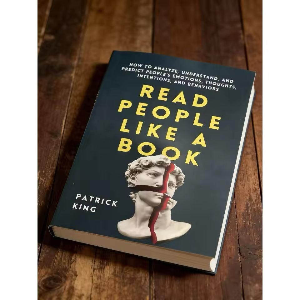 Read People Like a Book by Patrick King Psychology Book Analyze Understand Human