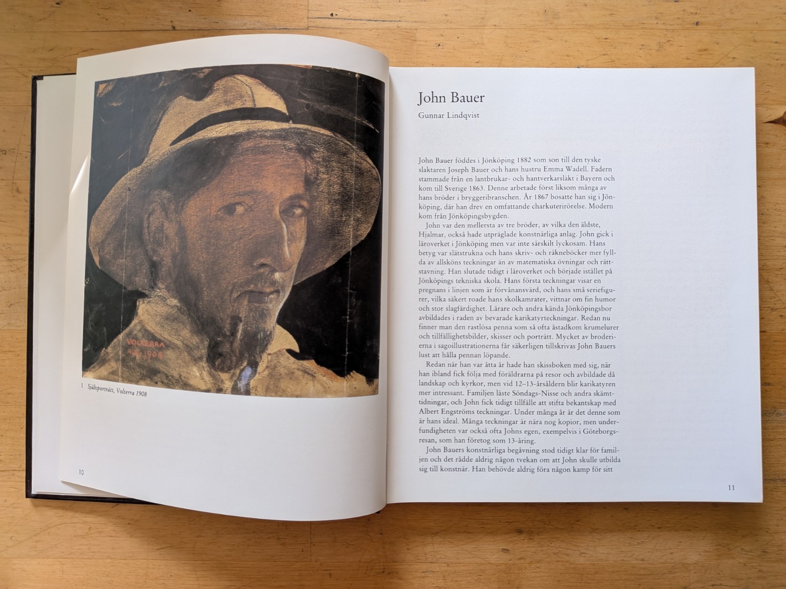 JOHN BAUER – 1981 Nationalmuseum Exhibition Book Hardcover (SWEDISH LANGUAGE)