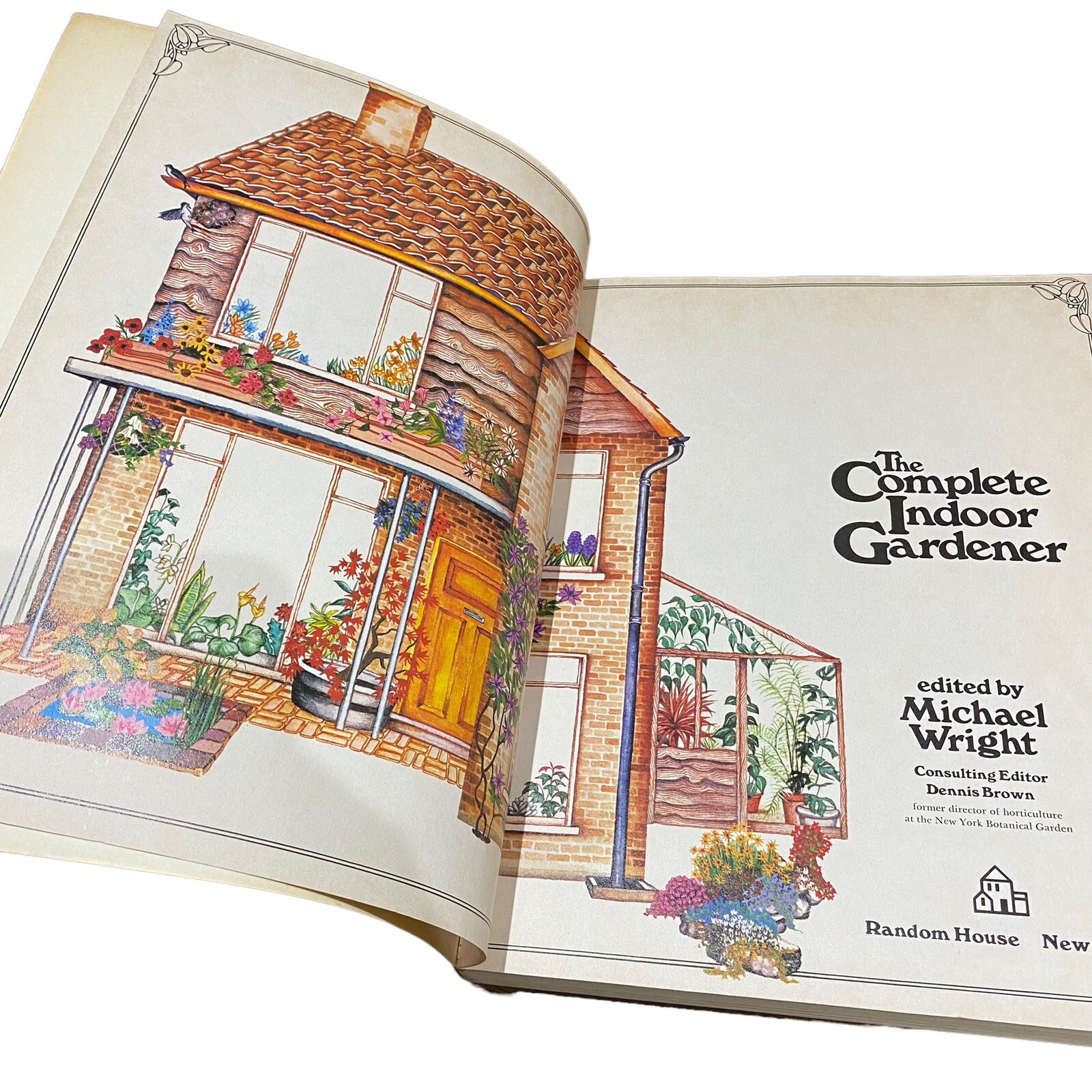 Vintage Indoor Gardener The Complete Book 1974 Ed by Michael Wright 256 Pages