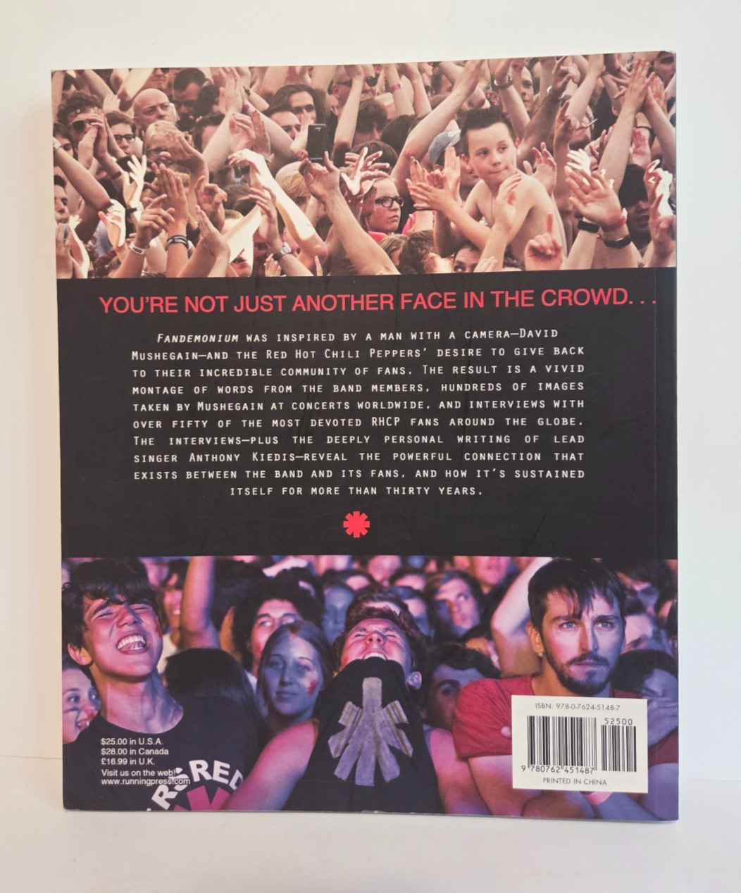 Fandemonium — Red Hot Chili Peppers | Signed by Anthony Kiedis & David Mushegain
