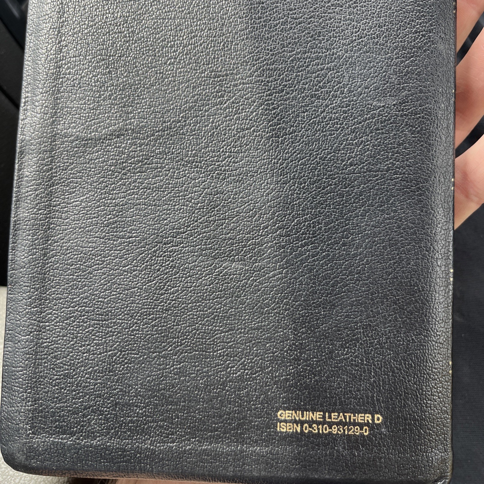 ✝️ Classic Reference Bible Updated NASB by Zondervan Bonded Leather Black