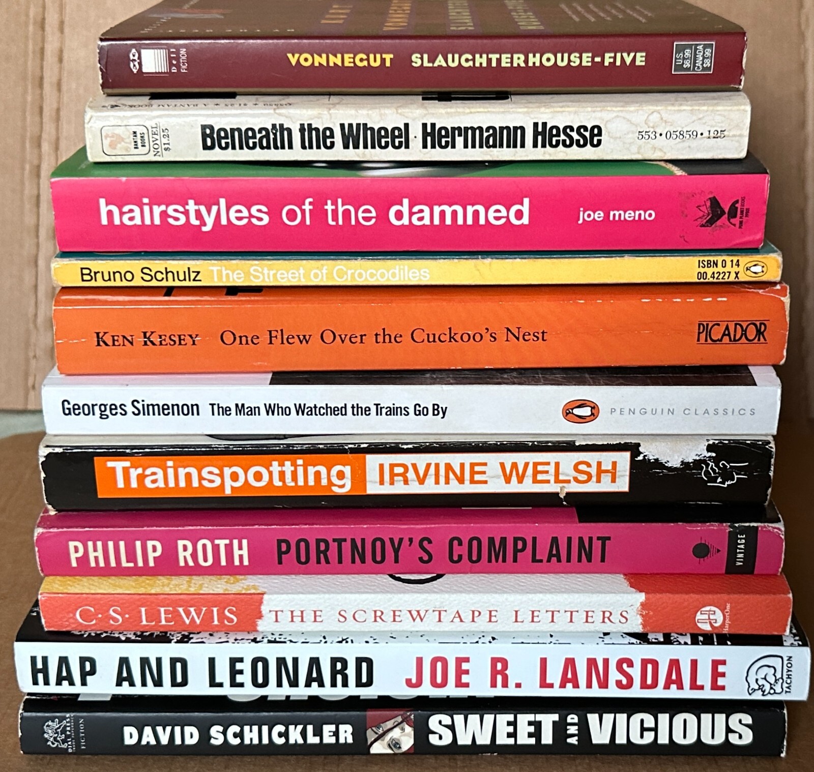 BUILD YOUR OWN Subversive Book Cult Modern Lit Novel Paperback Lot Bundle & Save