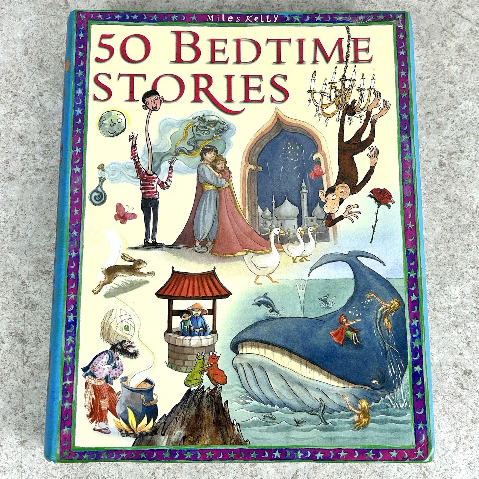 50 Bedtime Stories Children Book by Miles Kelly 2009 Edition Paperback 512 Pages