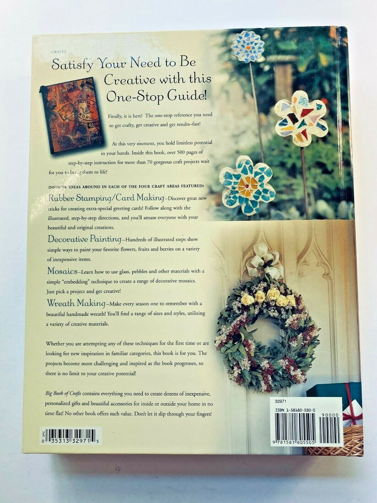 Big Book of Crafts By North Light Books Over 70 Projects 512 Pages