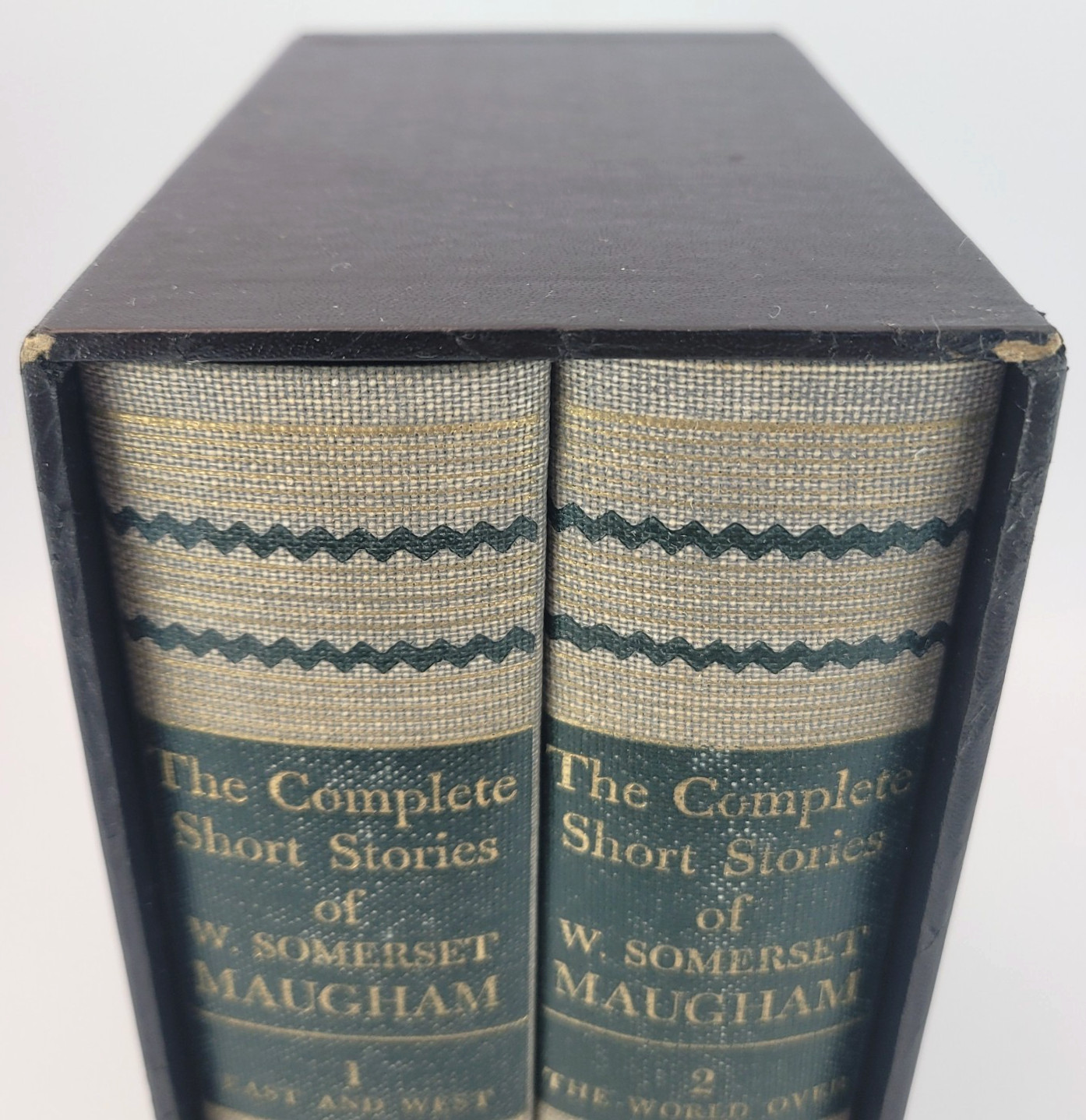 W Somerset Maugham Complete Short Stories 2 Vol Box Set Hardcover Vintage 1952