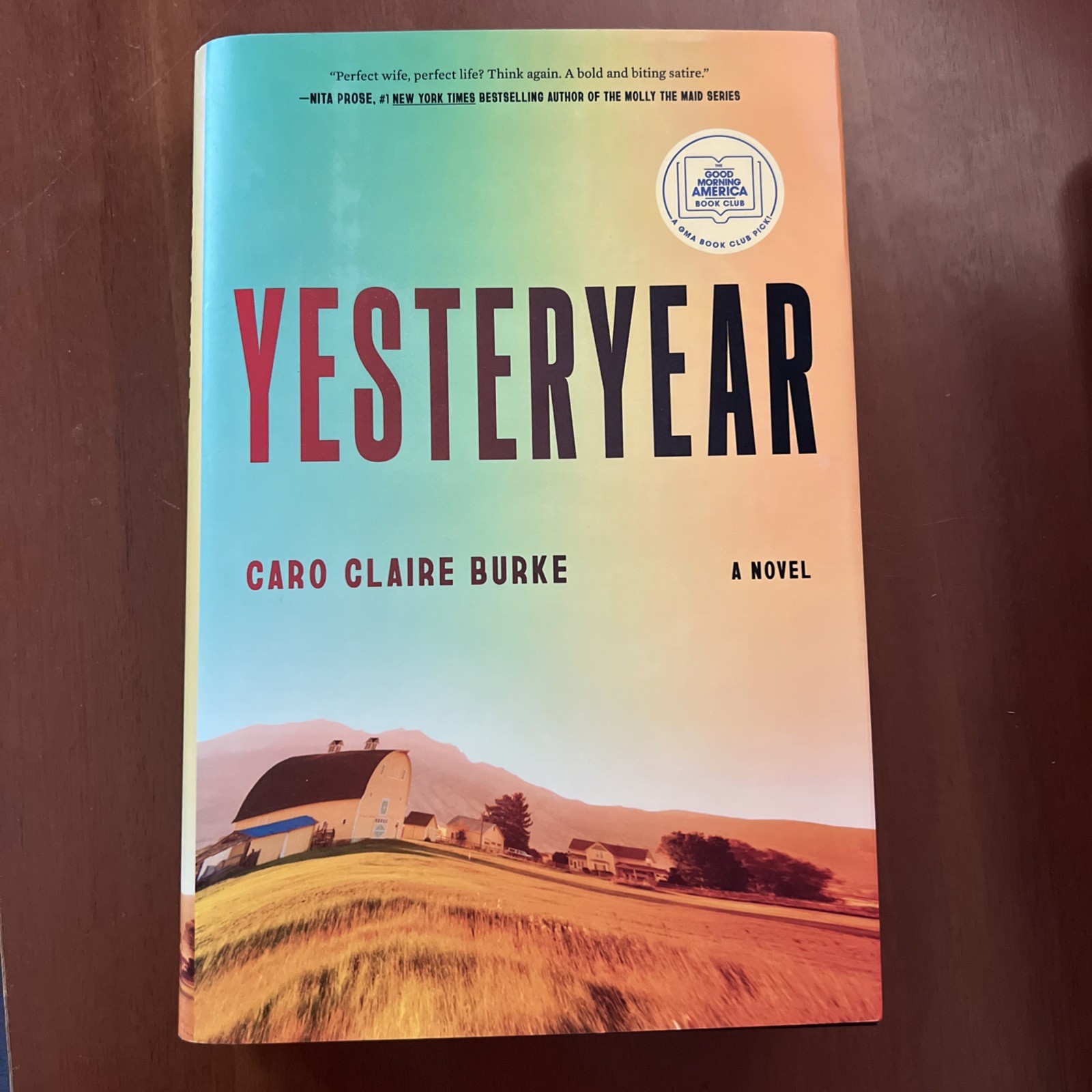 Yesteryear: by Caro Claire Burke – hardback – very good condition