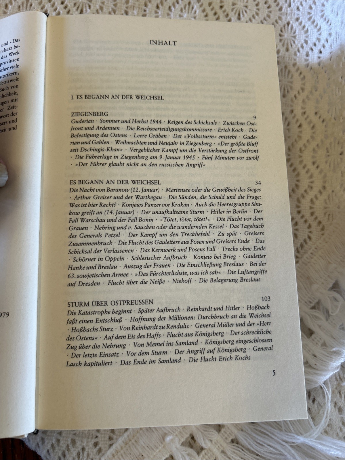 Die Grosse Flucht by Jurgen Thorwald German Hardcover 1979 512 Pages DJ