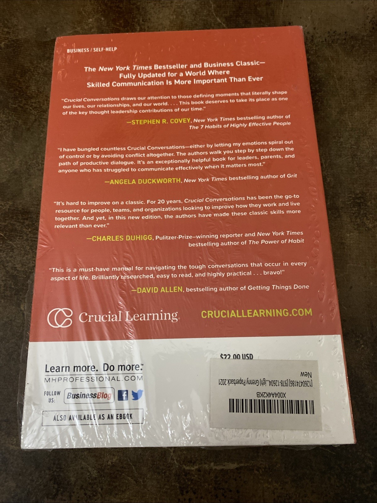 Crucial Conversations: Tools for Talking When Stakes Are High, Third Edition