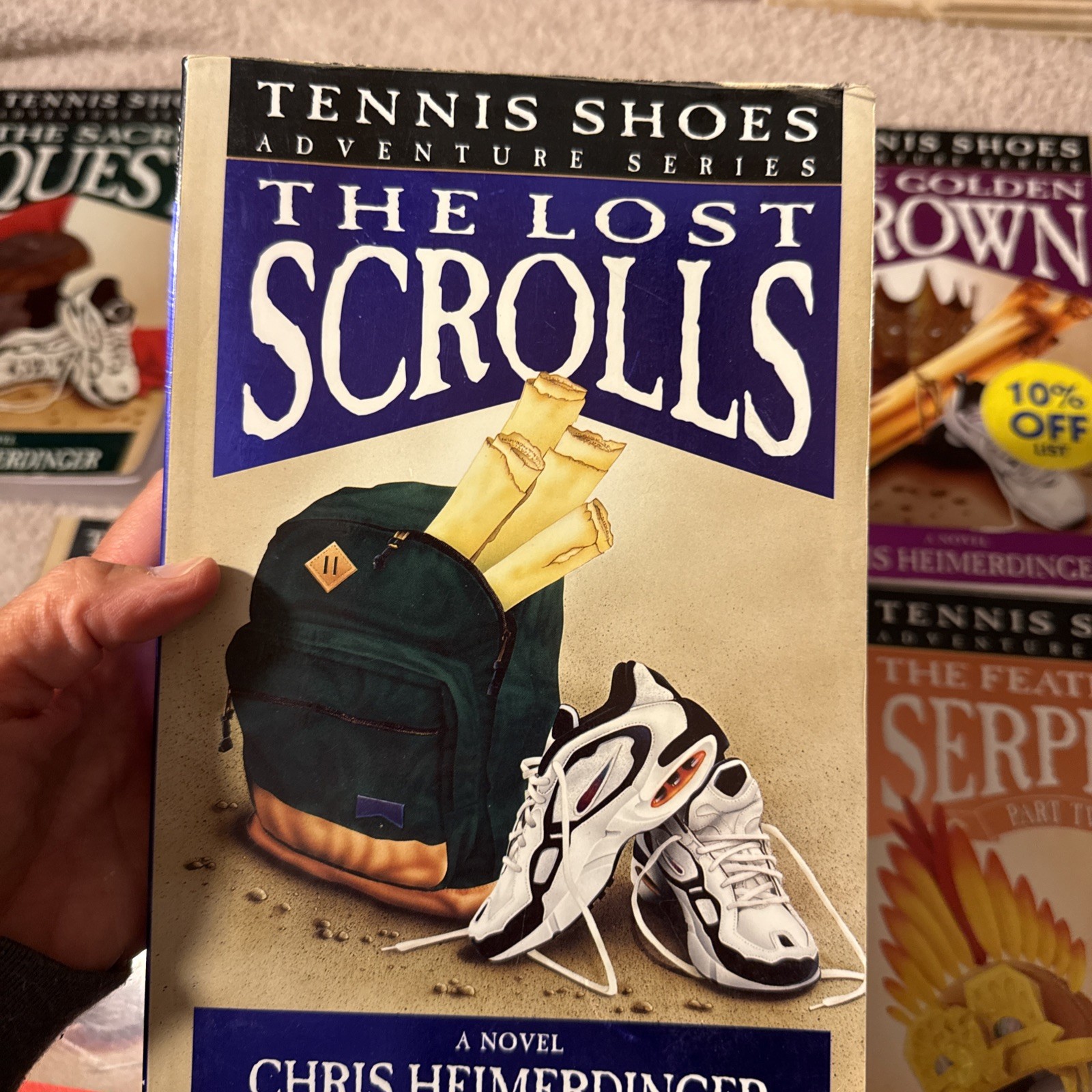 7 Books From The Tennis Shoes Adventure Series Books 2-3-4-5-6-7-10