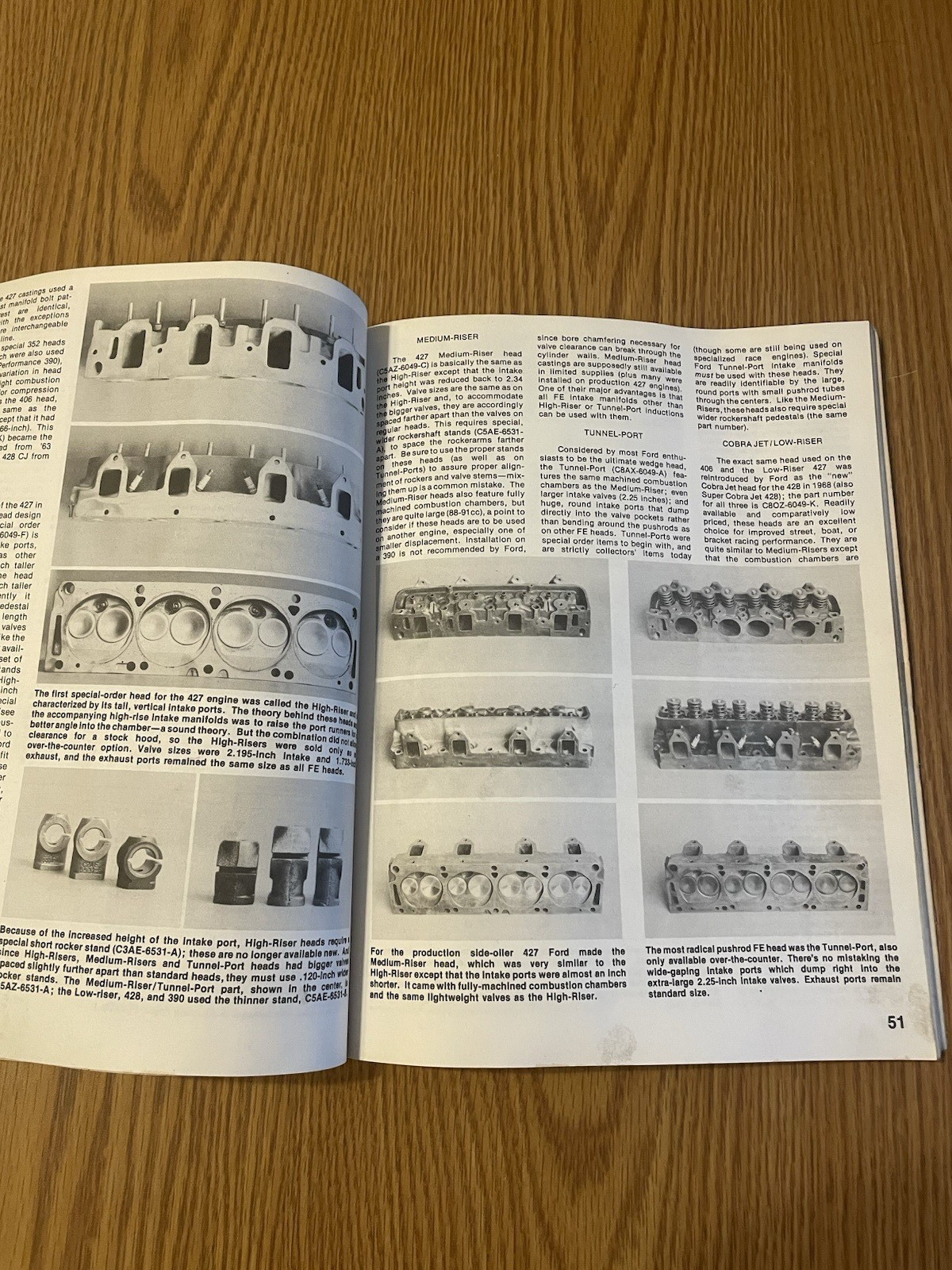 Ford Performance book manual by Pat Ganahl 128 pages
