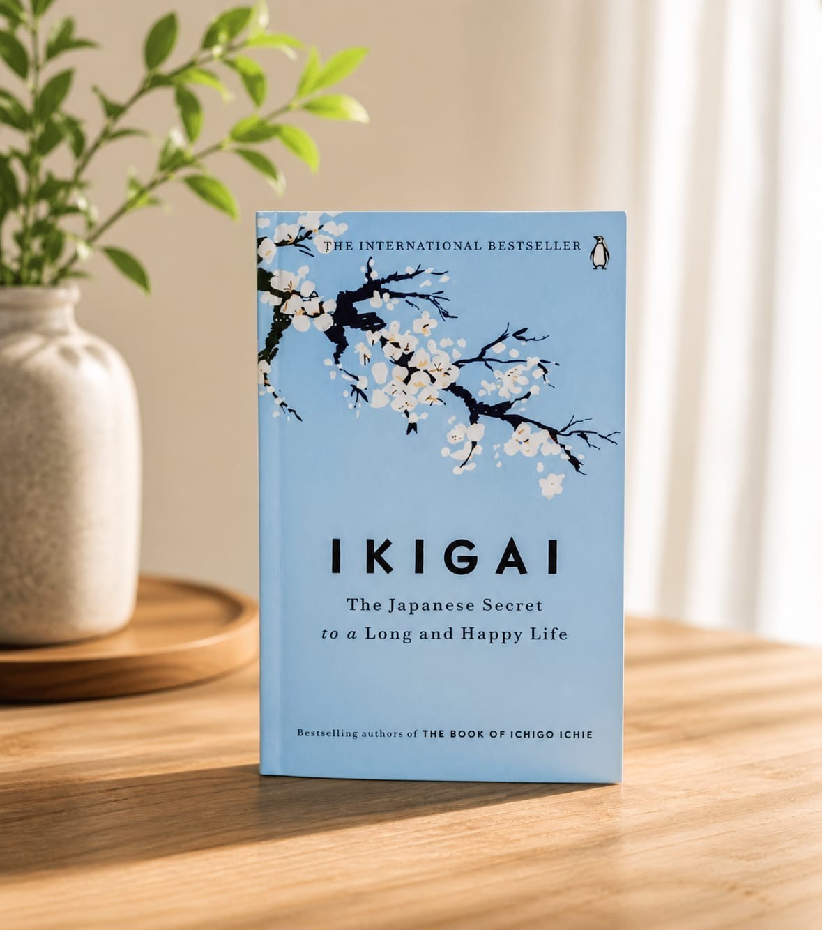 Ikigai Book Paperback English Self Help Life Purpose Happiness Guide