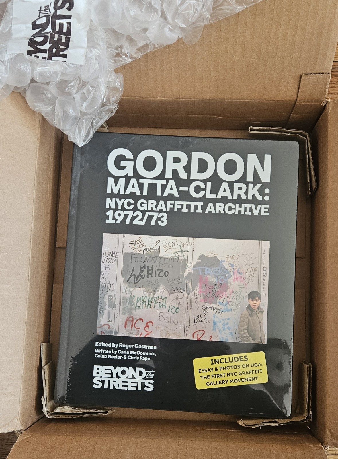 Gordon Matta-Clark: NYC Graffiti Archive 1972/73 Hardcover Illustrated Book
