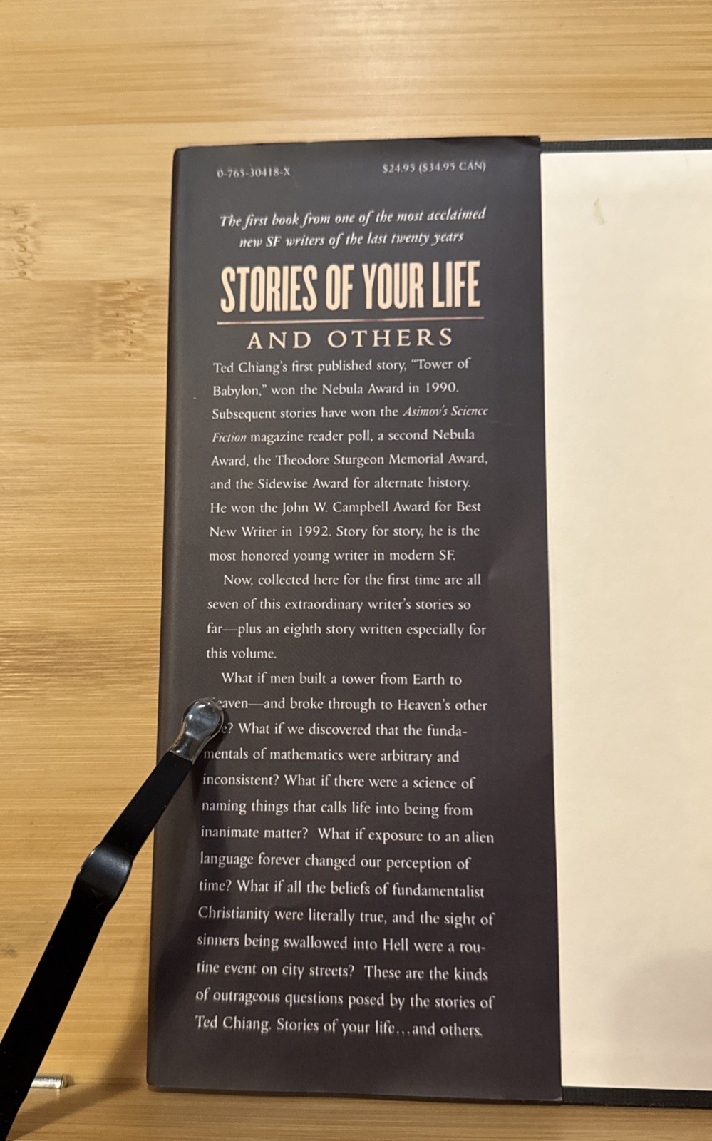 Stories of Your Life and Others – Ted Chiang (Hardcover) First Edition/Print