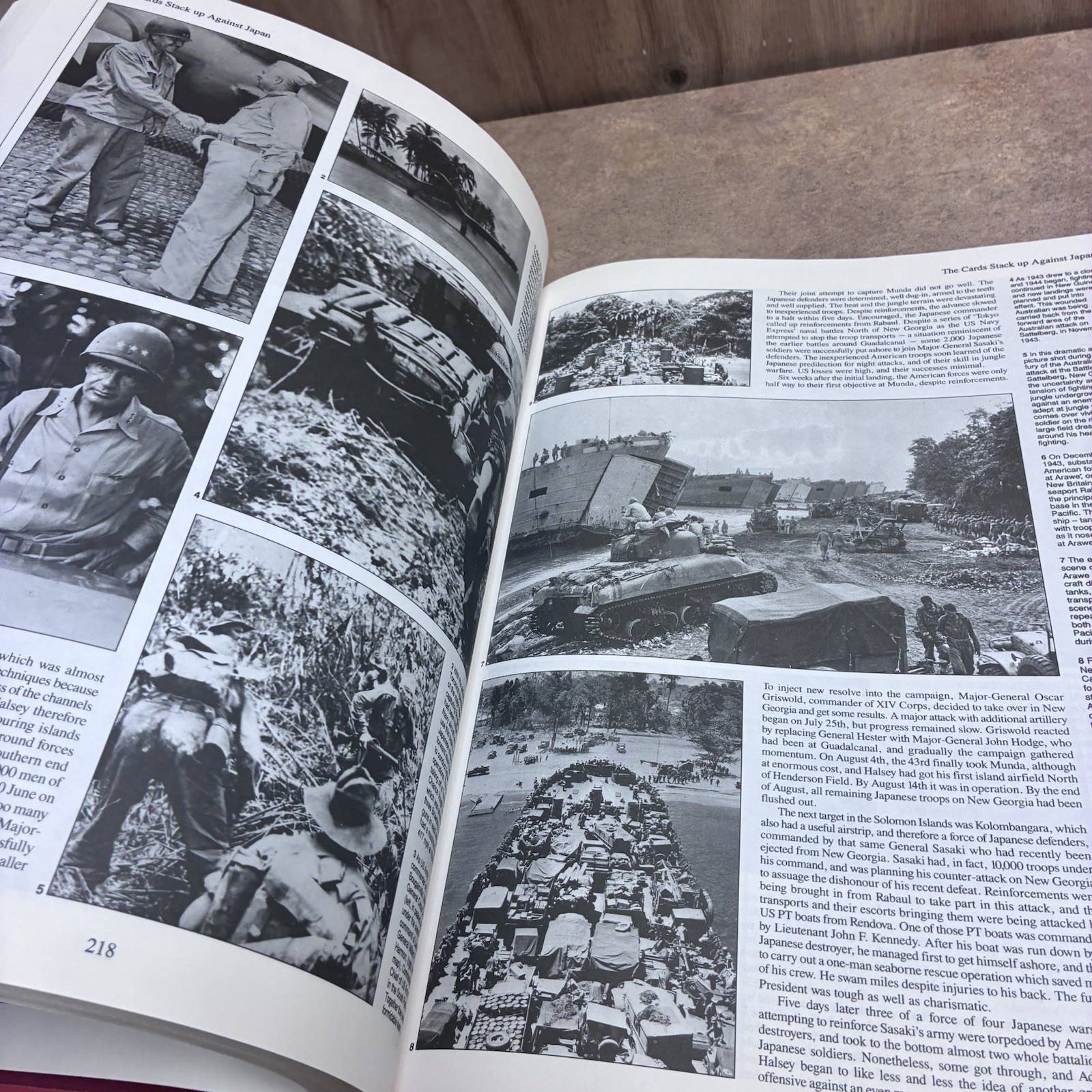 1989 World War II Hardback Book 400 Pages Featuring Over 1,350 Military Photos