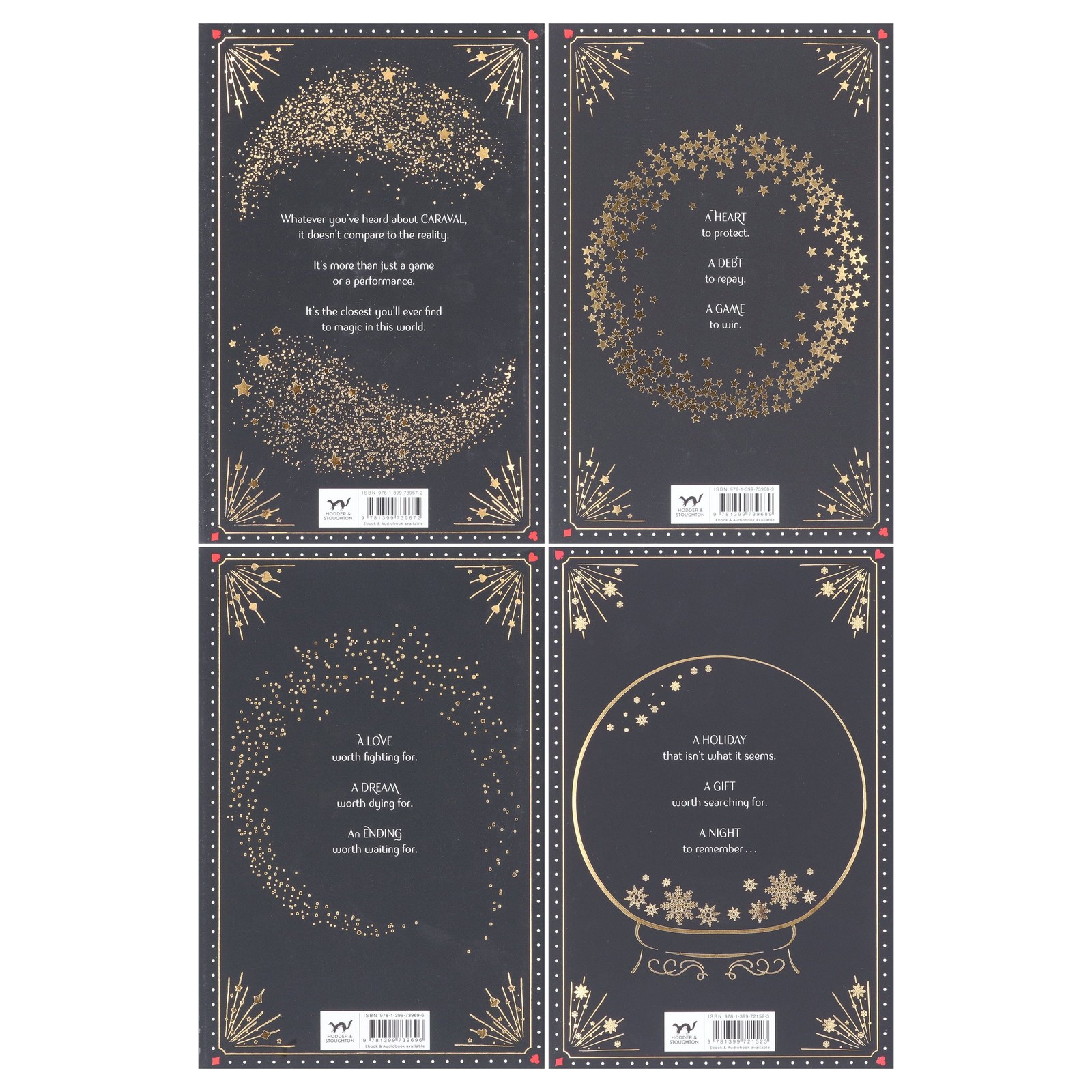 The Return To Caraval by Stephanie Garber Limited Edition 4 Books Box- Ages 14+