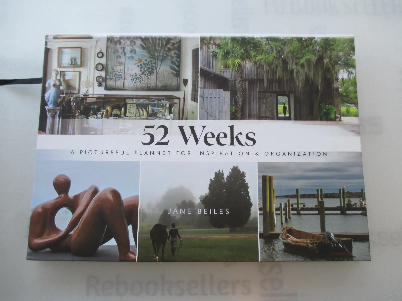 52 Weeks Undated Weekly Planner SIGNED by Jane Beiles 8.69 x 12.25 inches