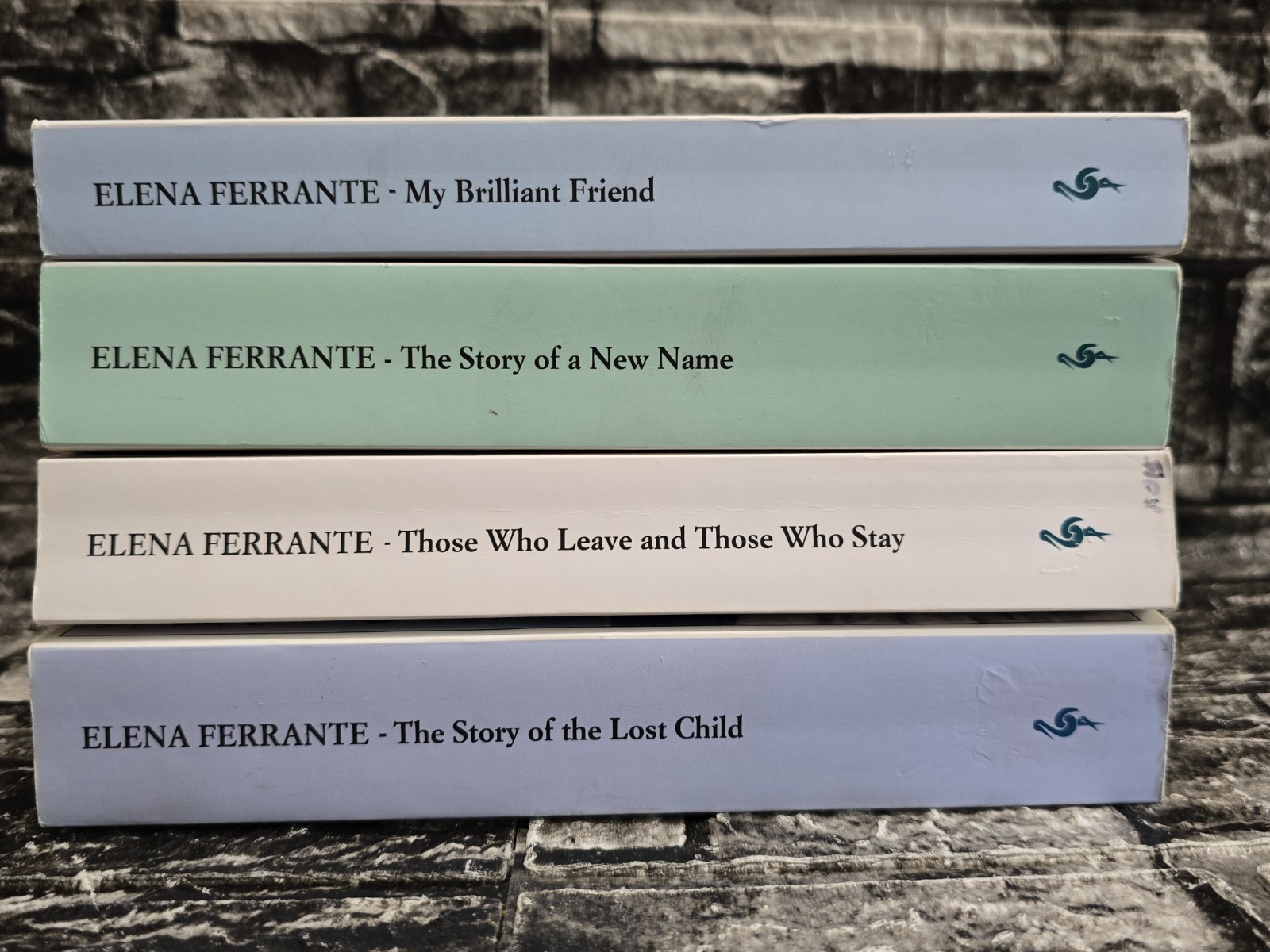 Elena Ferrante Lot Neapolitan Novels Complete Series Set 4 Books Europa 1-4