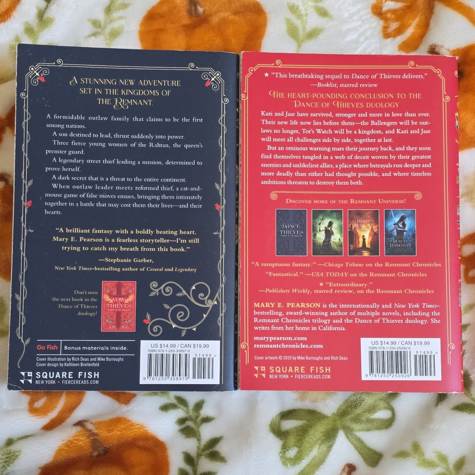 Dance of Thieves Vow of Thieves Mary E. Pearson Paperback Fantasy Square Fish