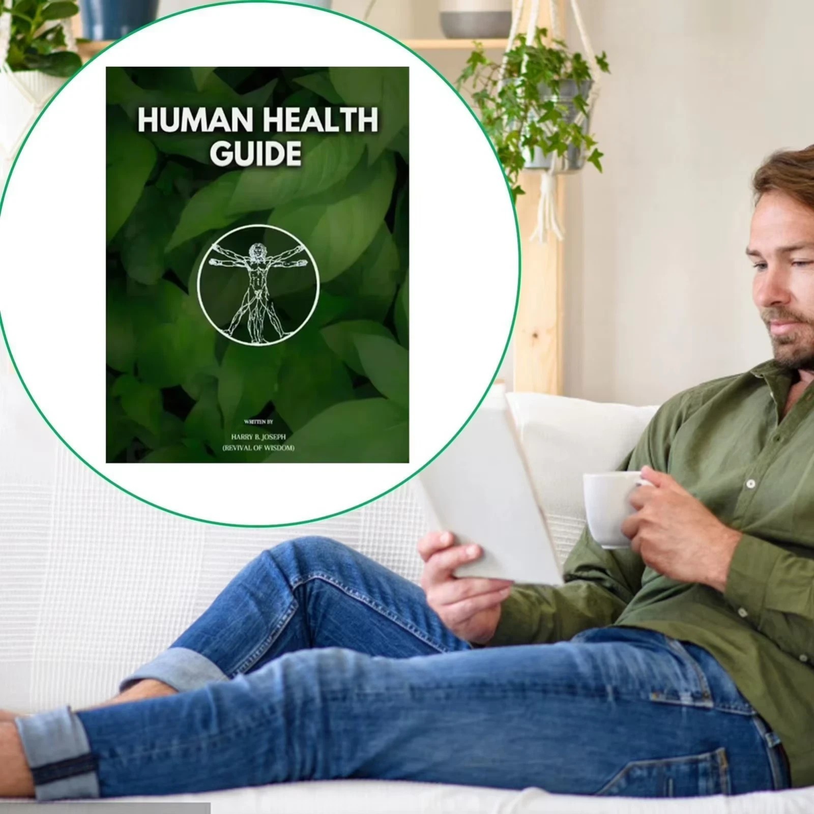 Human Health Guide by Harry B Joseph | Self Help, Wellness, Natural Healing Book