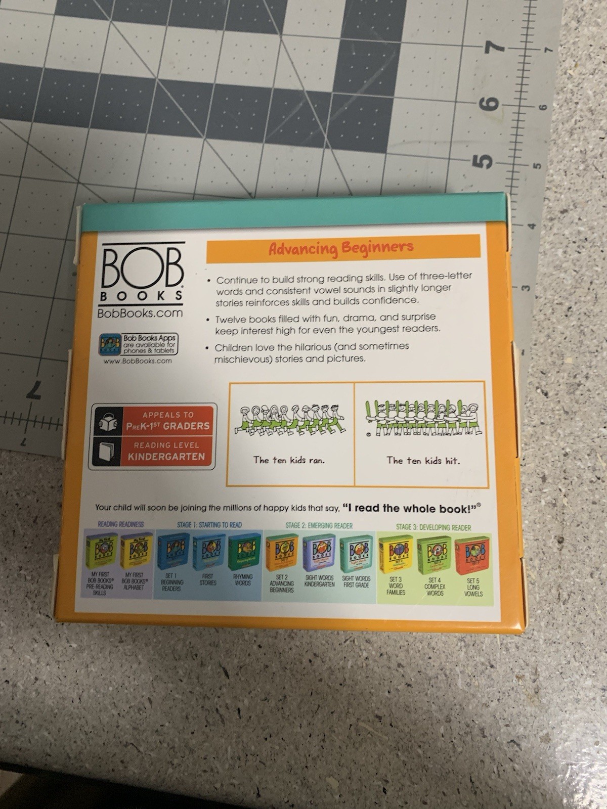 Bob Books 3 Sets – Alphabet, Beginning Readers and Advancing Beginners
