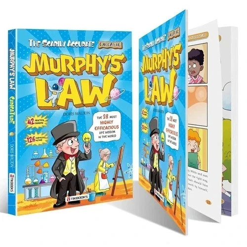 Murphy’s Law Learning Book for Kids 8-12 with 128 Pages Paperback Illustrated