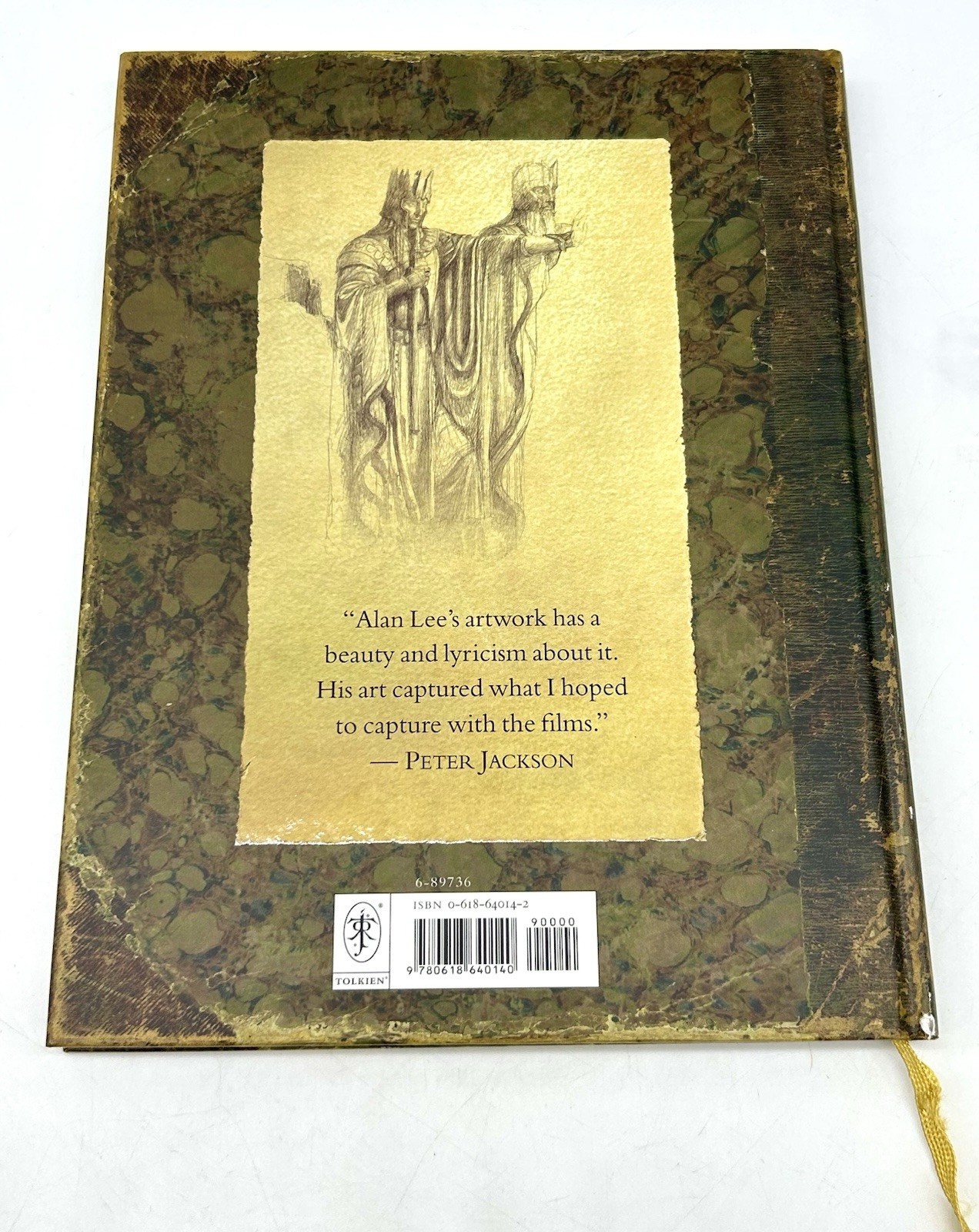The Lord Of The Rings Sketchbook By Alan Lee Hardcover EUC