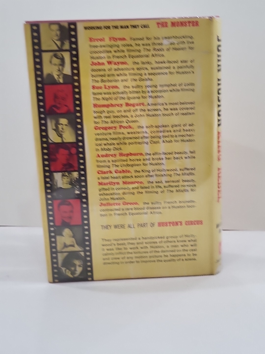 John Huston: King Rebel by William F. Nolan Hardcover Dust Jacket 1965