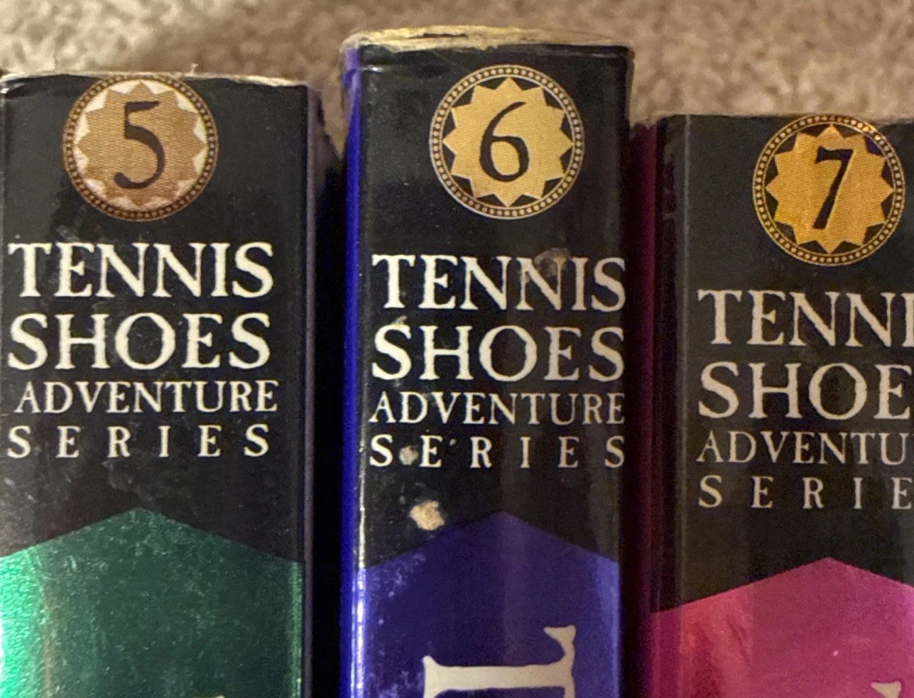 7 Books From The Tennis Shoes Adventure Series Books 2-3-4-5-6-7-10