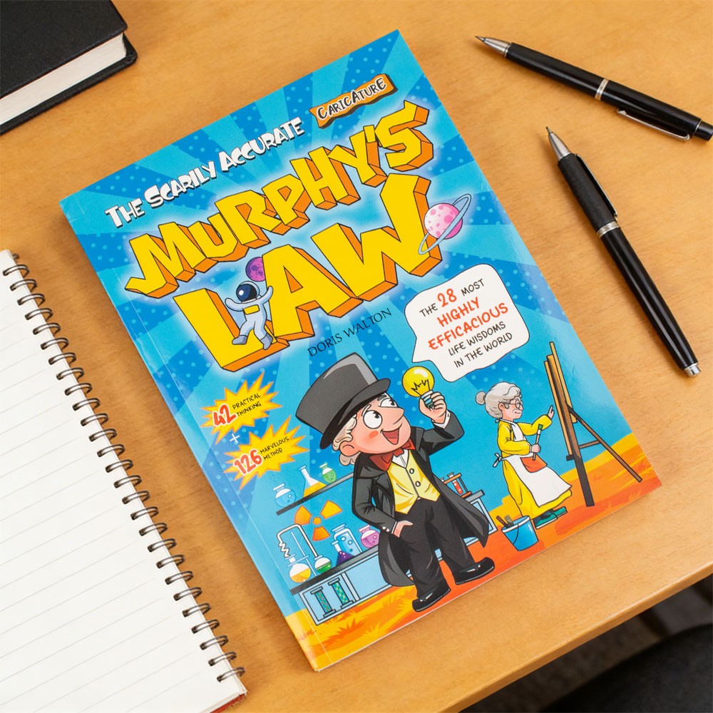 Murphy’s Law Learning Book for Kids 8-12 with 128 Pages Paperback Illustrated OY